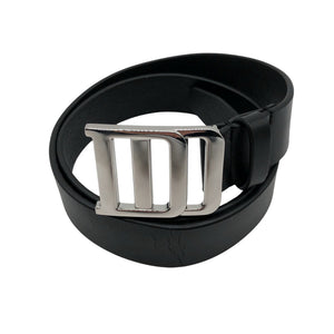 Unisex Dsquared2 - Leather belt, size Ei kokoa - Black (1)