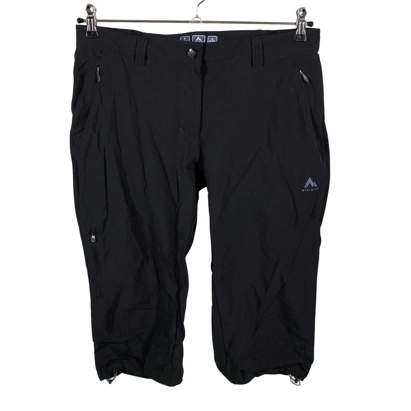 Unisex McKinley - Sports capri pants, size 42 - Black (1)