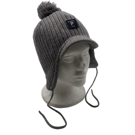 Unisex Polarn O. Pyret - Winter hat, size 48 - 50 cm - Gray ()