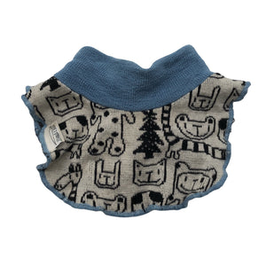 Unisex Johanna K. Design - Neckwarmer, size Ei kokoa - Blue (1)