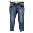 Unisex Red Button - Jeans, size 38 - Blue ()