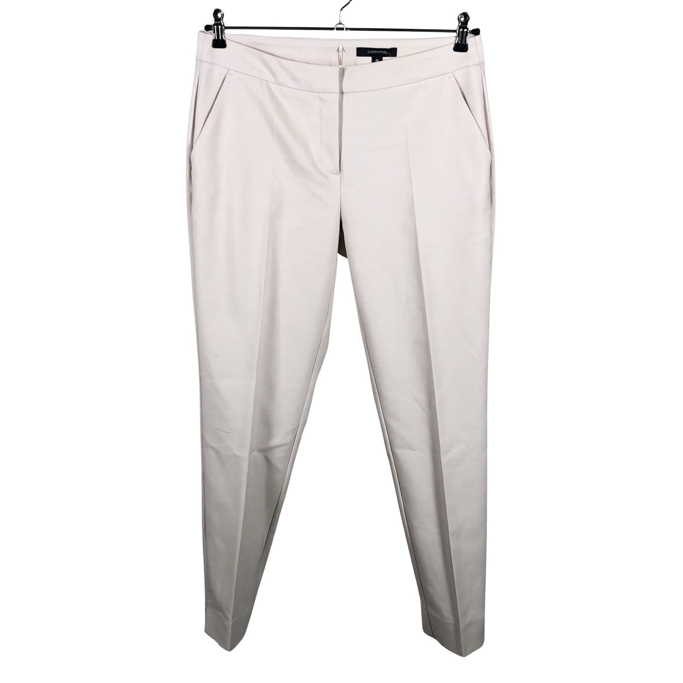 Unisex Comma - Straight leg trousers, size 40 - Beige (1)