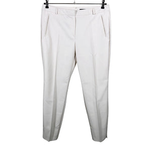 Unisex Comma - Straight leg trousers, size 40 - Natural white (1)