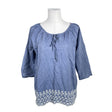 Unisex O.I.S - Blouse, size 38 - Blue ()