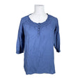 Unisex Soyaconcept - Short-sleeved blouse, size 38 - Blue ()