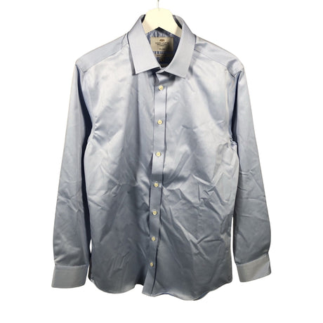 Unisex Hawes & Curtis - Collared shirt, size M - Light blue (2)