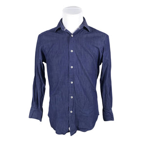 Unisex T.M.Lewin & Sons - Denim shirt, size M - Blue (1)