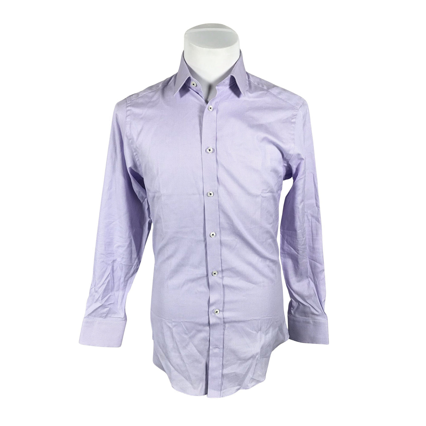 Unisex Hawes & Curtis - Collared shirt, size S - Violet (1)
