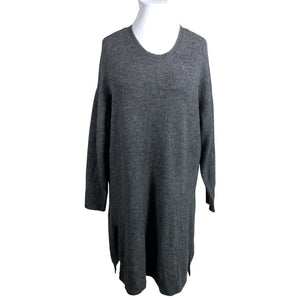 Unisex Zizzi - Knit dress, size 44 - Gray (1)