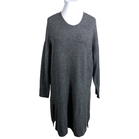 Unisex Zizzi - Knit dress, size 44 - Gray ()