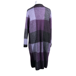 Unisex Ulla Popken - Cardigan, size 46 - Violet (2)
