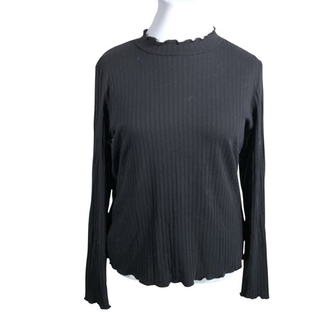 Unisex Aarrelabel - Tricot shirt, size 44 - Black ()