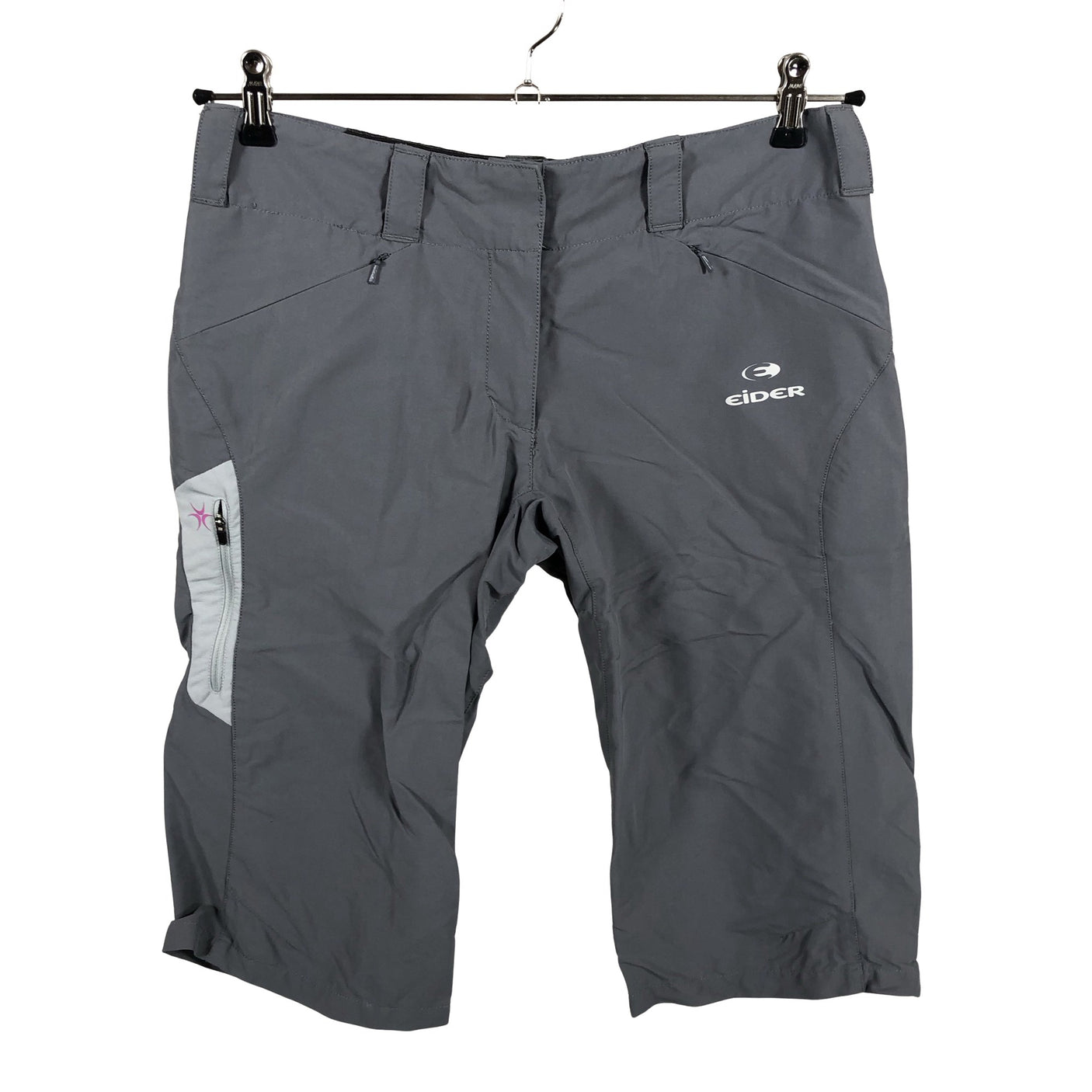 Unisex Eider - Capri pants, size 40 - Gray (1)