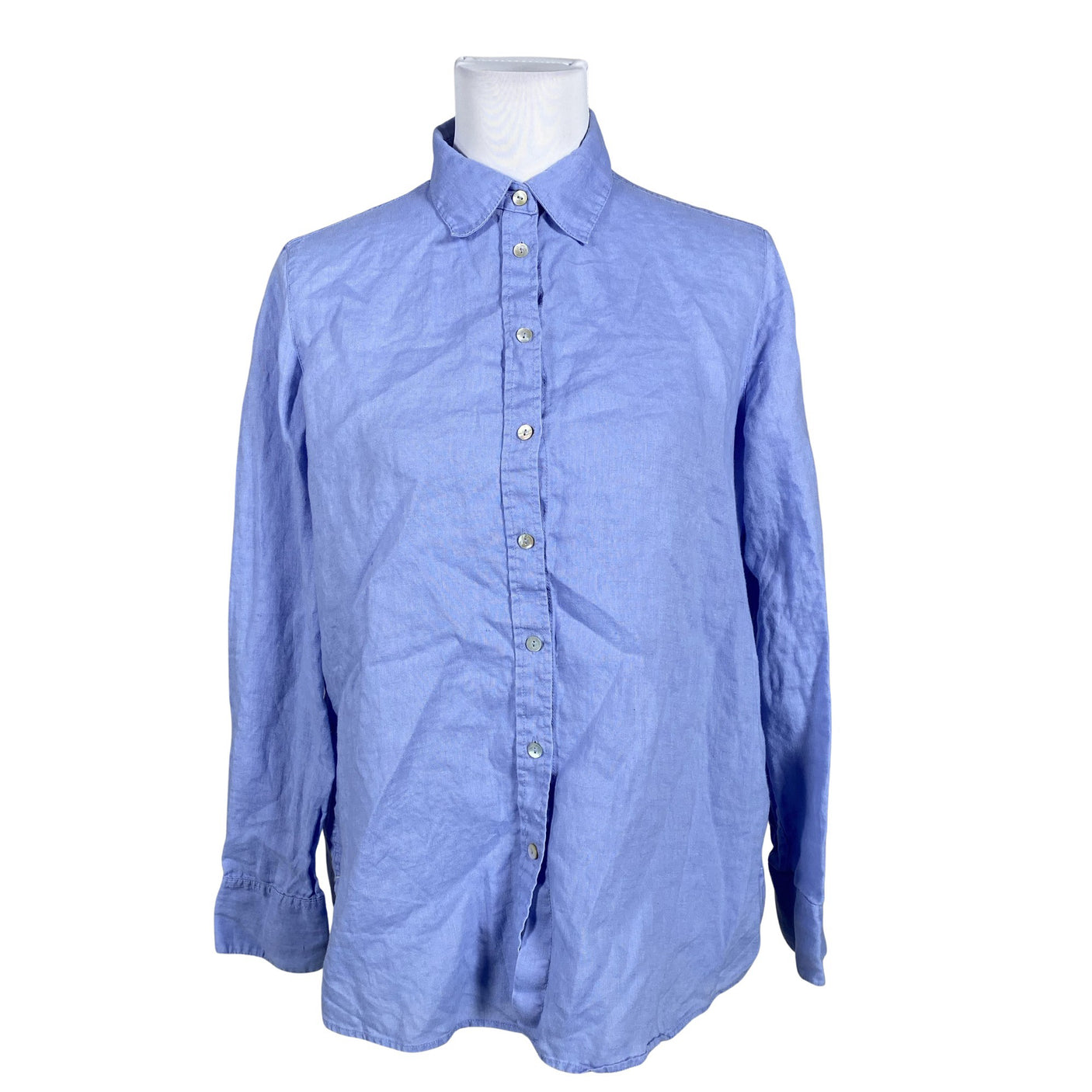Unisex Massimo Dutti - Collared shirt, size 38 - Light blue (1)
