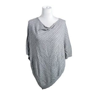 Unisex Your Face - Poncho, size 38 - Gray (1)
