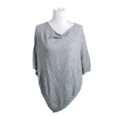 Unisex Your Face - Poncho, size 38 - Gray ()