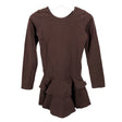 Unisex Gugguu - Tricot dress, size 110 - 116 - Brown ()