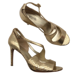 Unisex Michael Kors - Evening high heels, size 40 - Gold (1)