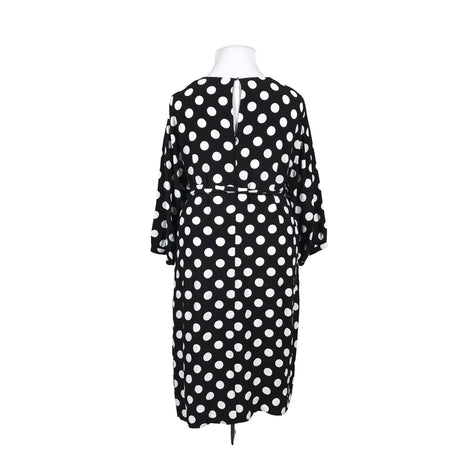 Unisex Gerry Weber - Schiffon dress, size 48 - Black (2)