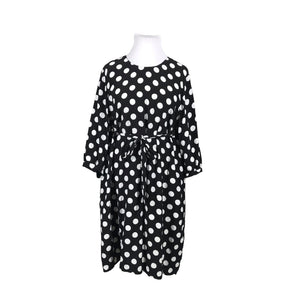 Unisex Gerry Weber - Schiffon dress, size 48 - Black (1)