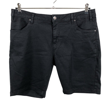 Unisex Zizzi - Denim shorts, size 46 - Black (2)