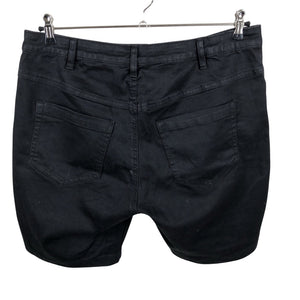 Unisex Zizzi - Denim shorts, size 46 - Black (4)