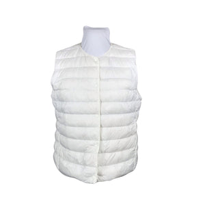 Unisex Uniqlo - Winter vest, size 44 - White (1)
