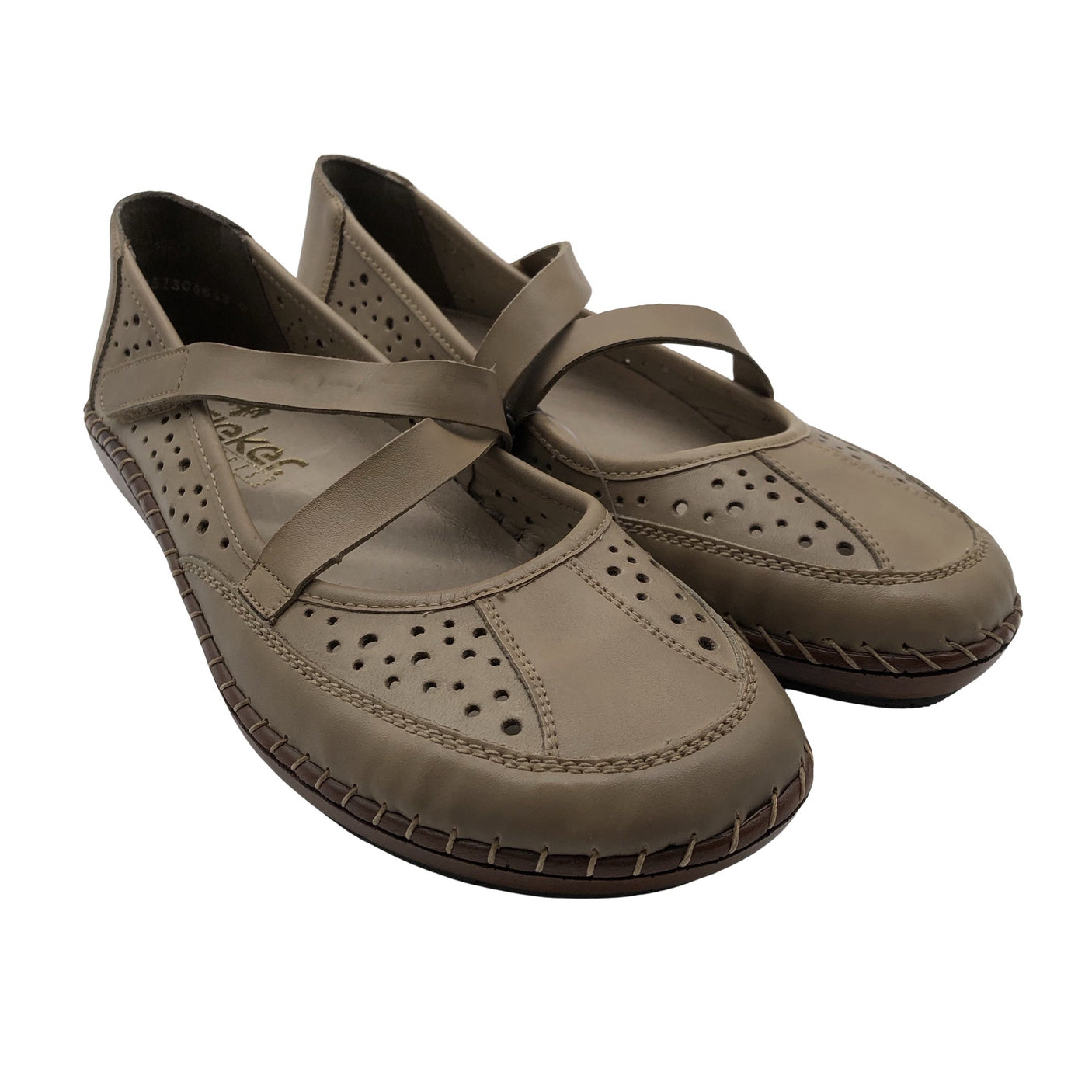 Unisex Rieker - Ballerinas, size 40 - Beige (2)