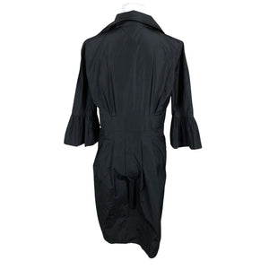 Unisex Jorgina Barcelona - Schiffon dress, size 40 - Black (2)