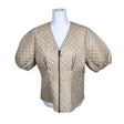 Unisex Lindex - Quilted jacket, size 38 - Beige ()