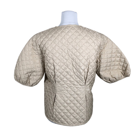 Unisex Lindex - Quilted jacket, size 38 - Beige (2)