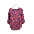 Unisex Zizzi - Schiffon tunic, size 46 - Pink ()