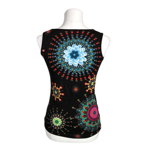 Unisex Desigual - Tricot tank top, size 38 - Black (2)