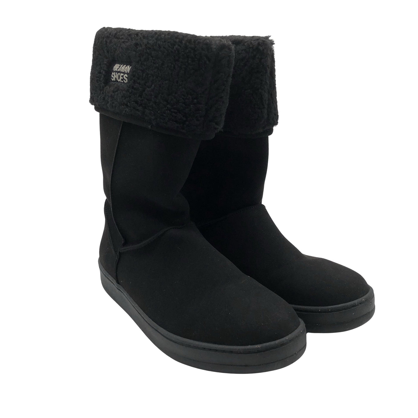 Unisex Vegetarian Shoes - Winter shoes, size 41 - Black (2)