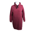 Unisex NOSH - Tricot dress, size 42 - Wine red ()
