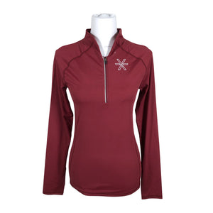 Unisex Bara Sportswear - Sports shirt, long sleeve, size 40 - Wine red (2)