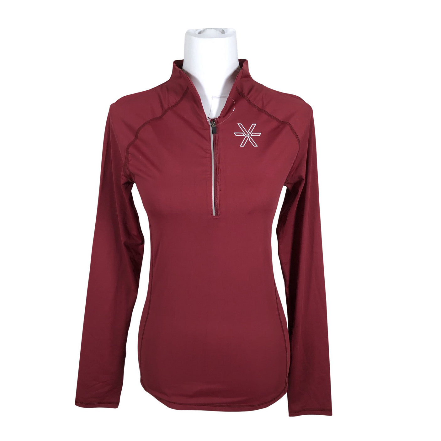 Unisex Bara Sportswear - Sports shirt, long sleeve, size 40 - Wine red (1)