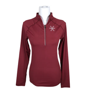 Unisex Bara Sportswear - Sports shirt, long sleeve, size 40 - Wine red (1)