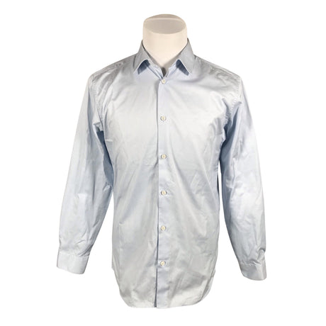 Unisex Selected - Collared shirt, size L - Light blue (2)