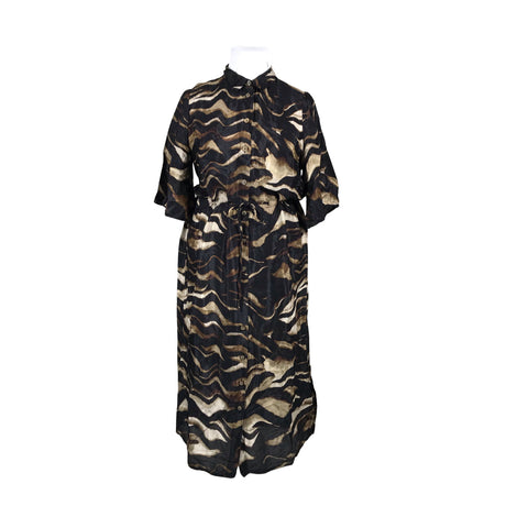 Unisex Kaffe - Schiffon dress, size 42 - Black ()