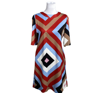 Unisex Marella - Schiffon dress, size 42 - Light blue (3)