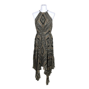 Unisex Michael Kors - Schiffon dress, size 38 - Brown (1)