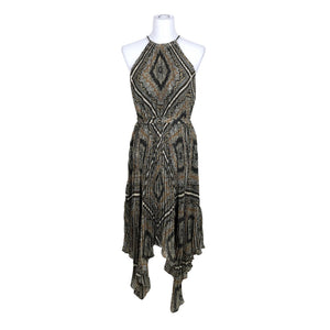 Unisex Michael Kors - Schiffon dress, size 38 - Brown (2)
