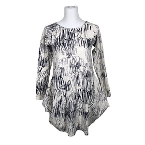 Unisex Papu - Tricot tunic, size 36 - White (1)