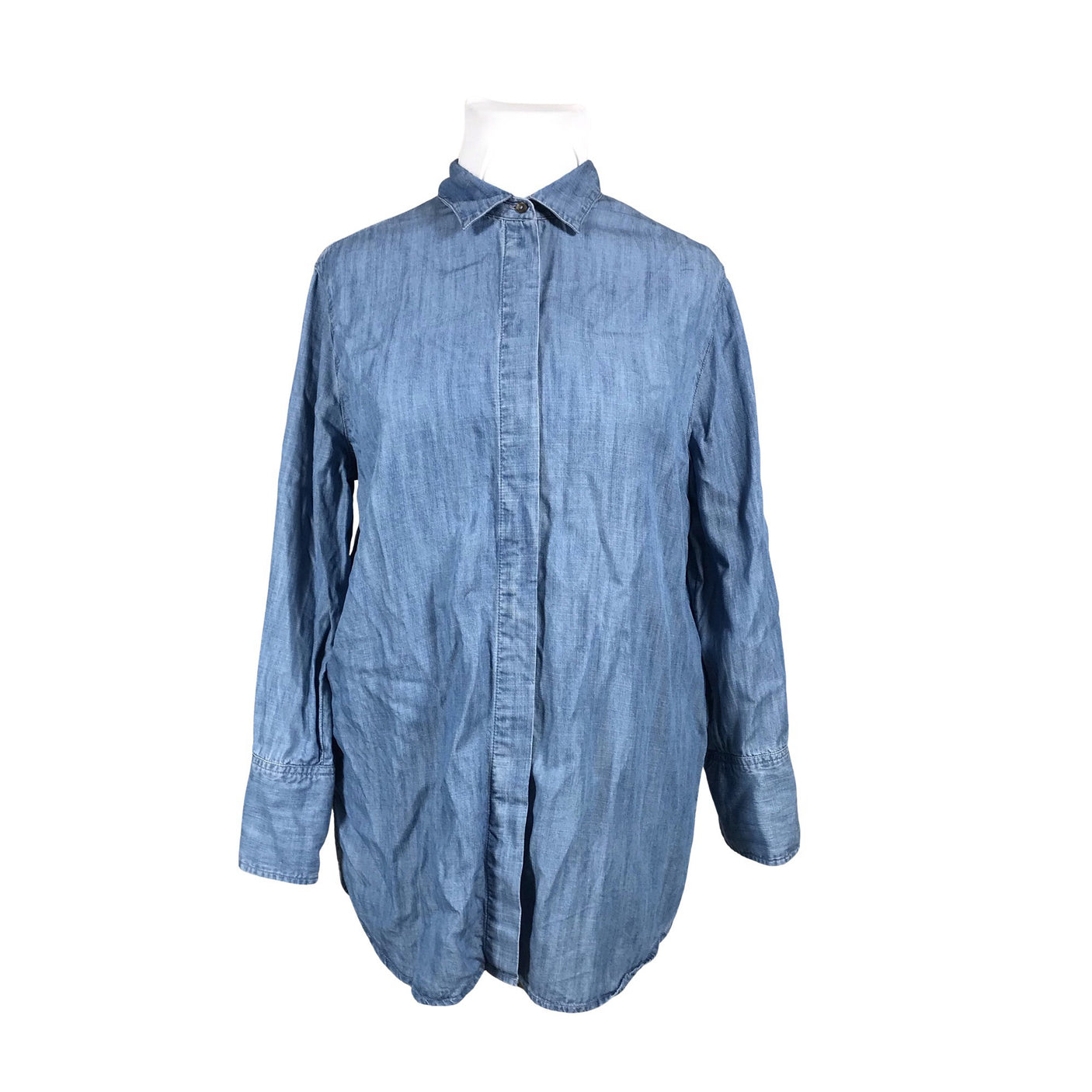 Unisex Esprit - Denim tunic, size 42 - Light blue (1)