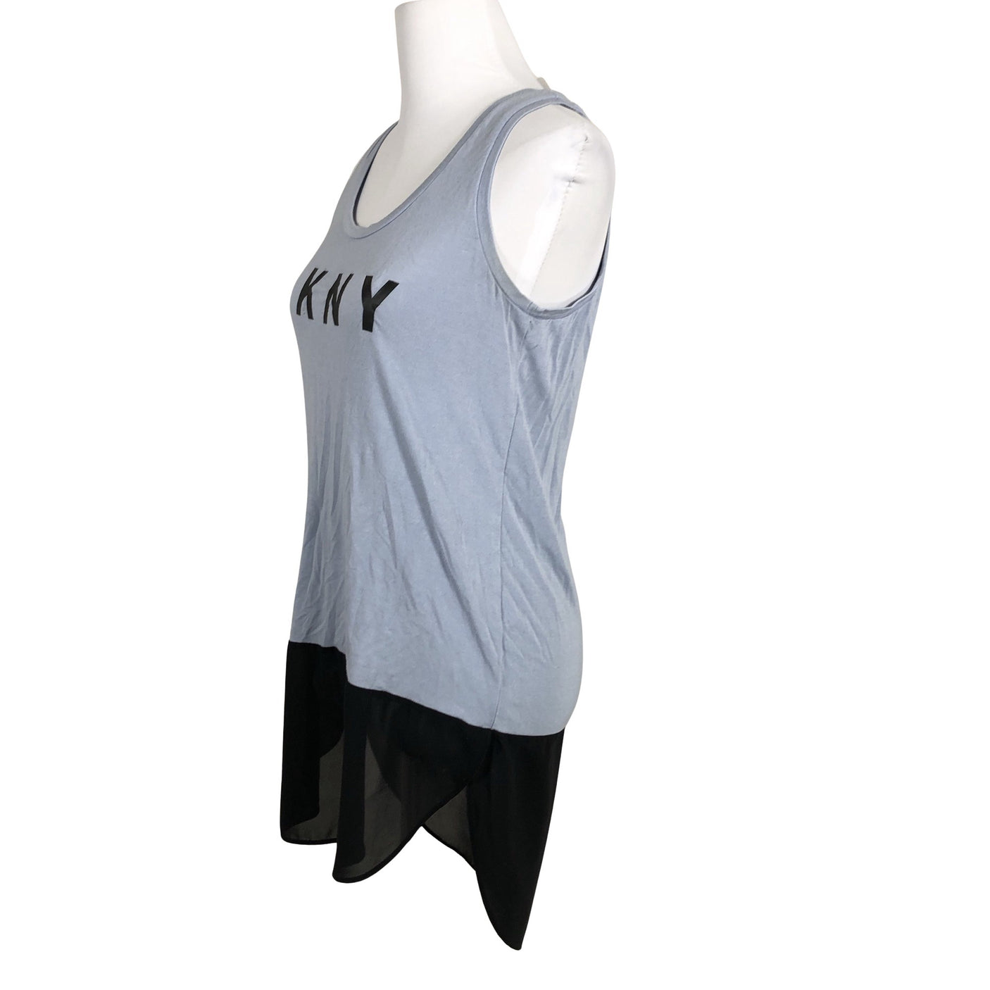 Unisex DKNY - Tricot tank top, size 38 - Light blue (3)