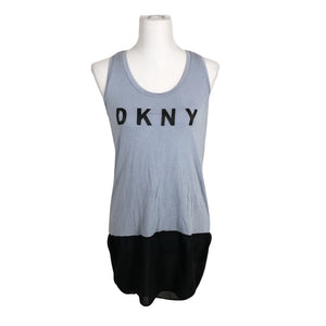 Unisex DKNY - Tricot tank top, size 38 - Light blue (1)