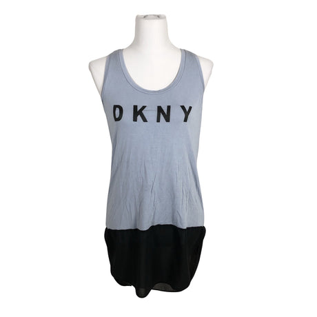 Unisex DKNY - Tricot tank top, size 38 - Light blue ()