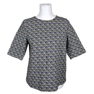 Unisex R-collection - Short-sleeved blouse, size 36 - White (2)