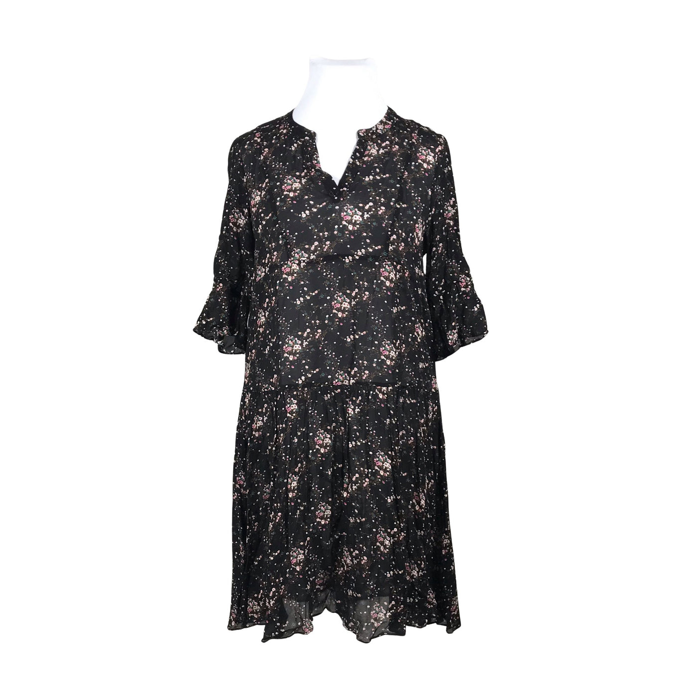Unisex Philosophy Blues Original - Schiffon dress, size 42 - Black (1)